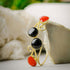 Bicolor Stone Bangle - The Earth Store - Fashion Accessories